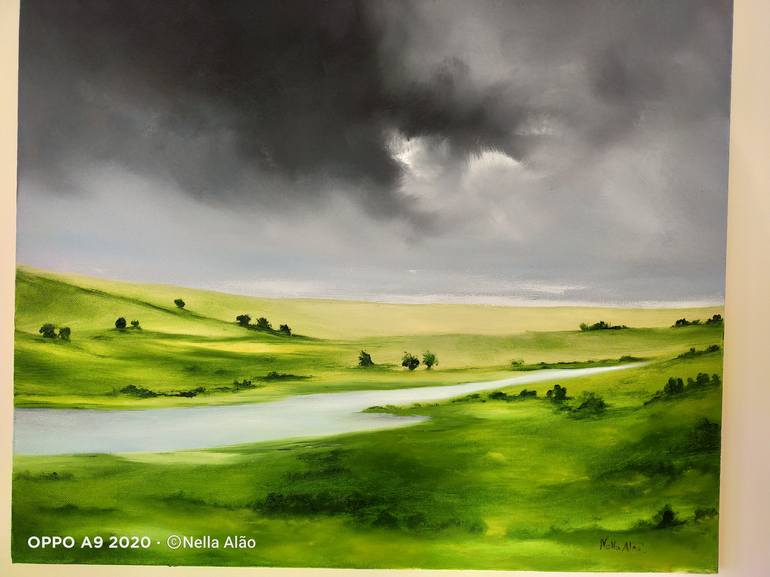Original Landscape Painting by NELLA ALAO