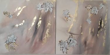 Leaves in the wind ( 2 paintings) thumb