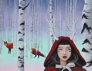 Print of Surrealism Fantasy Paintings by Woojung Son