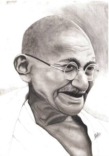 Mahatma Gandhi (Original Sold) thumb