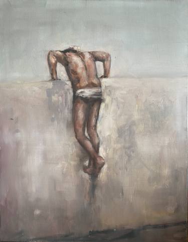 Original Contemporary Nude Paintings by Pauline Zenk