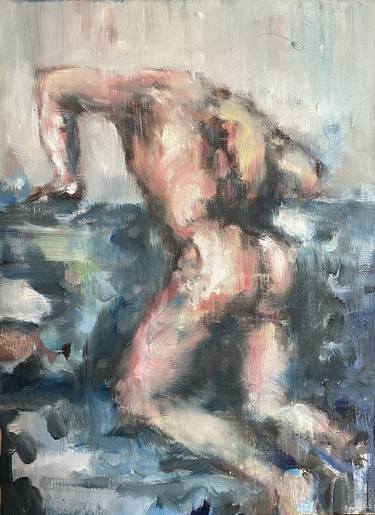 Original Figurative Nude Paintings by Pauline Zenk
