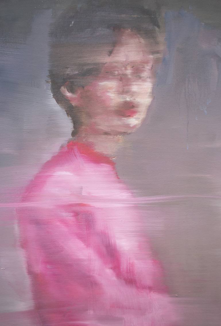 Original Portrait Painting by Pauline Zenk