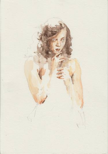 Print of Figurative Portrait Drawings by Pauline Zenk