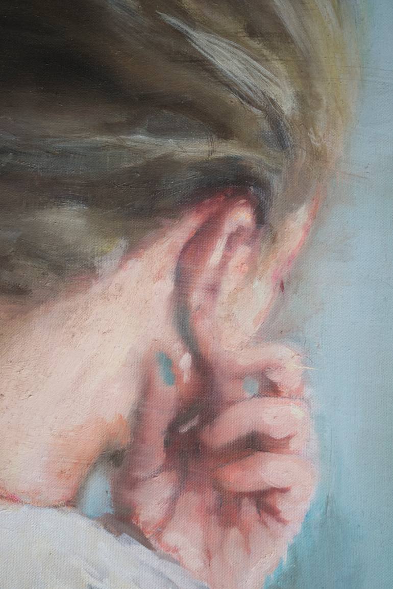 Original Figurative People Painting by Pauline Zenk