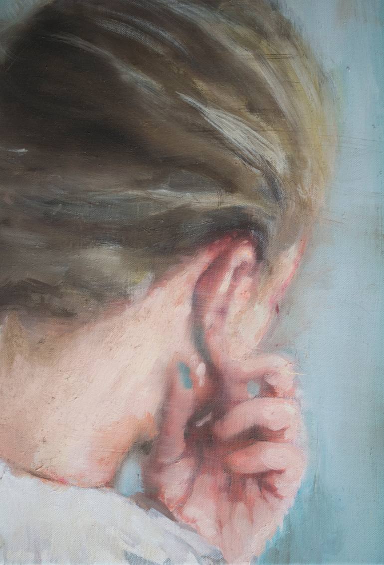 Original Figurative People Painting by Pauline Zenk