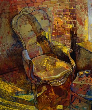 Original Interiors Paintings by Olga Sushkova-Hunyadi