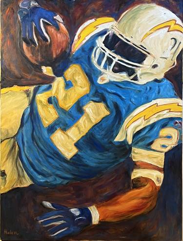 Original Sports Paintings by Mike Halem