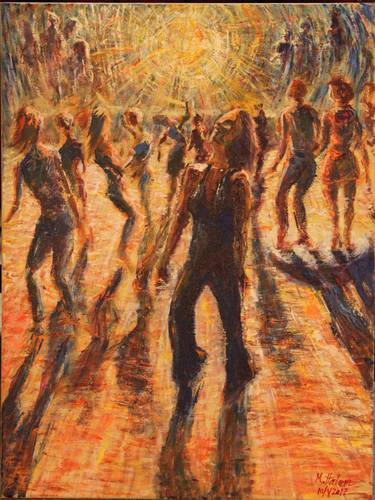 Print of Expressionism Performing Arts Paintings by Mike Halem