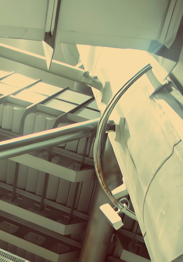 Original Abstract Geometric Photography by Mal Vino Palinska