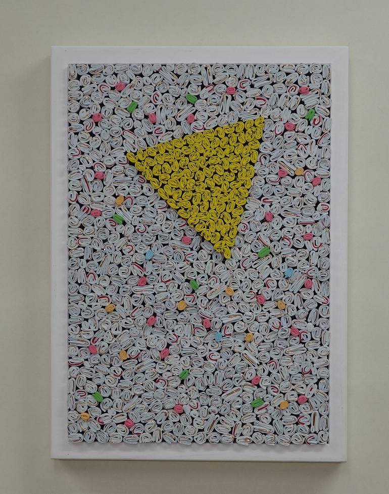 Print of Dada Abstract Installation by Moshe Gordon