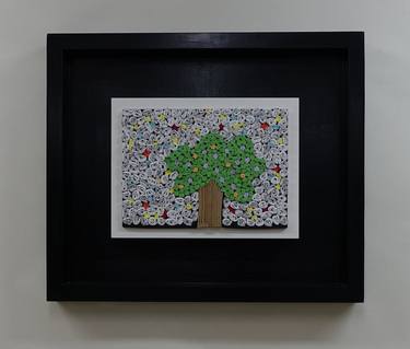 Print of Tree Installation by Moshe Gordon