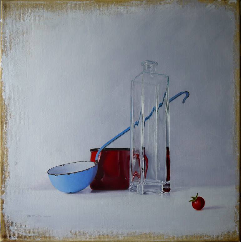 Original Realism Still Life Painting by Galina Zastava