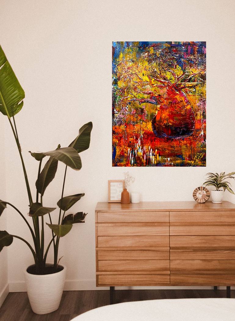 Original Abstract Painting by Nona Gold