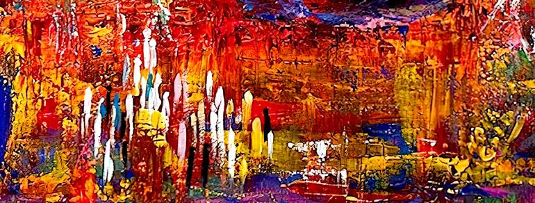 Original Abstract Painting by Nona Gold