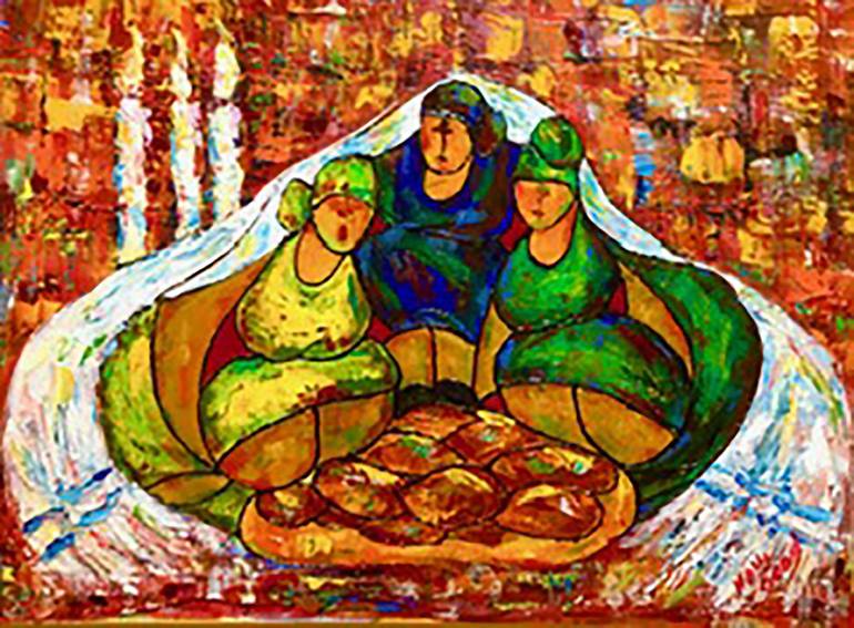Blessing of the Challah - Print