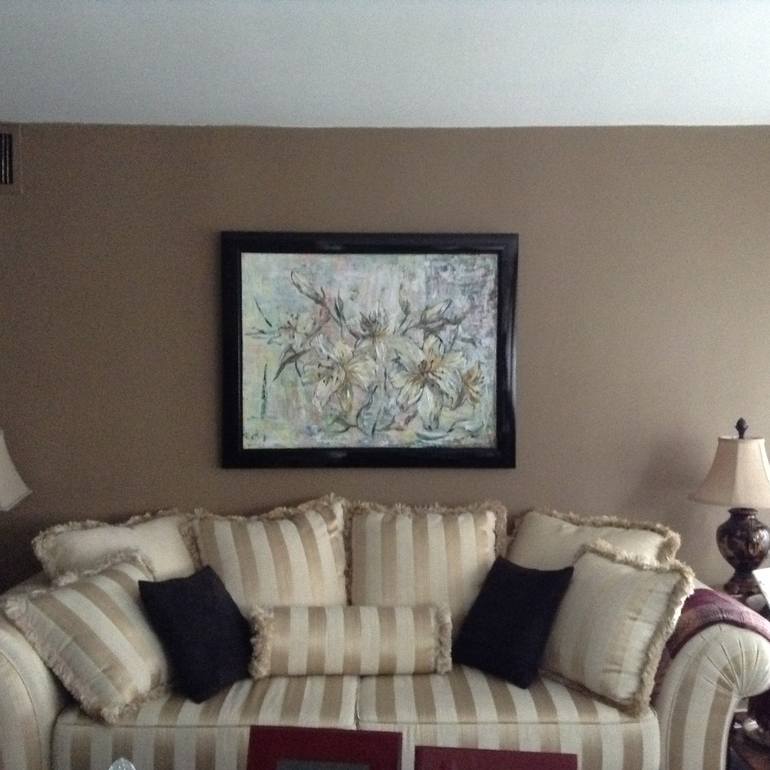 Original Floral Painting by Nona Gold