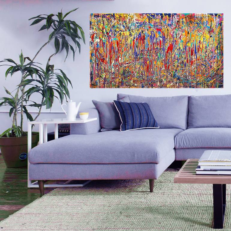 Original Abstract Painting by Nona Gold