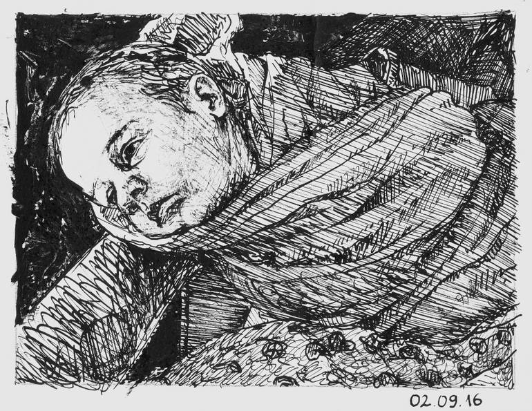 Original Other Children Drawing by Albena Petkova
