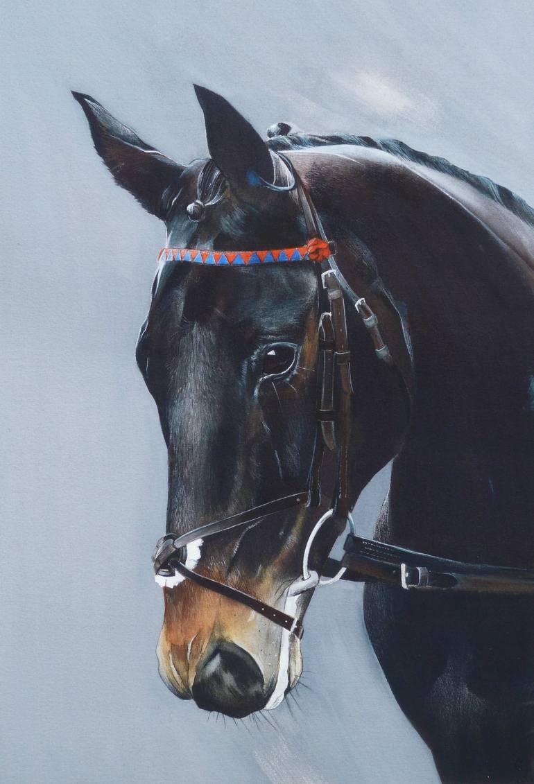 Original Realism Animal Paintings by Rebecca Arnold