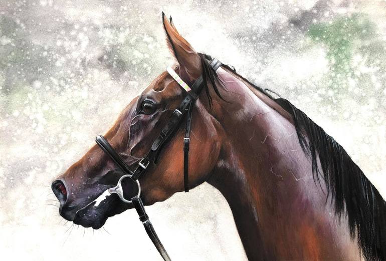 Print of Realism Animal Paintings by Rebecca Arnold
