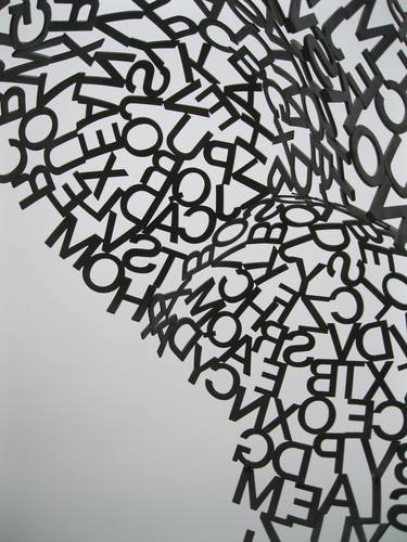 Print of Conceptual Calligraphy Photography by Jose Luis Huerta