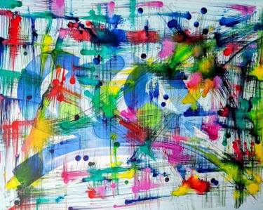 Saatchi Art Artist enyadike miabo; Paintings, “Color Movement” #art