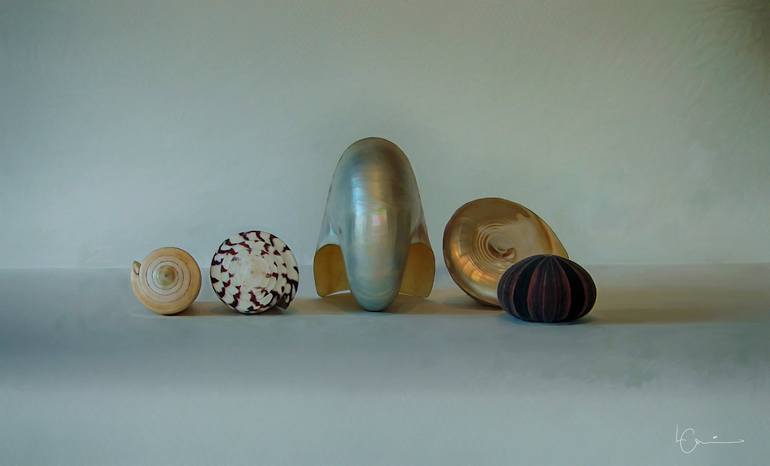 Print of Realism Still Life Paintings by Larry Coffin