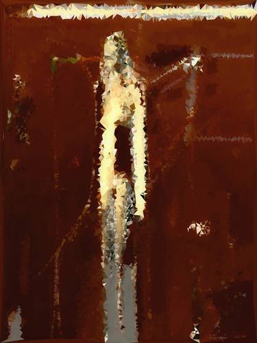 Original Abstract Nude Paintings by Larry Coffin