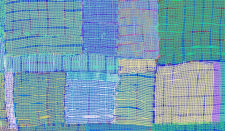 Original Impressionism Abstract Painting by Larry Coffin