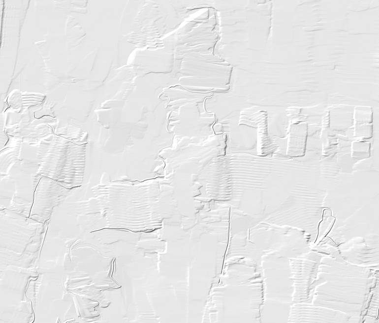 Original Abstract Expressionism Abstract Painting by Larry Coffin