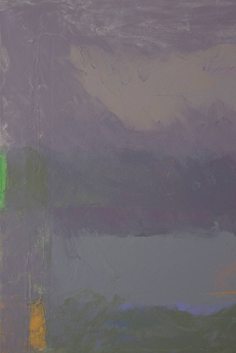 Original Abstract Expressionism Abstract Painting by Larry Coffin