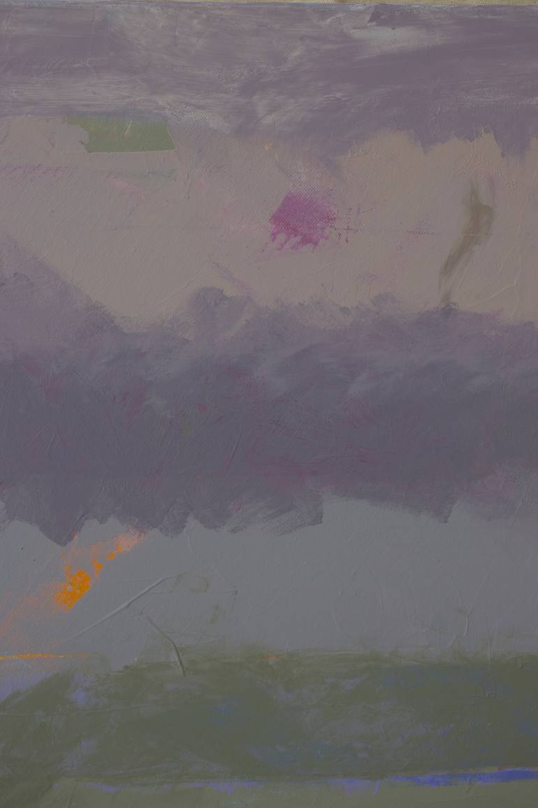 Original Abstract Expressionism Abstract Painting by Larry Coffin