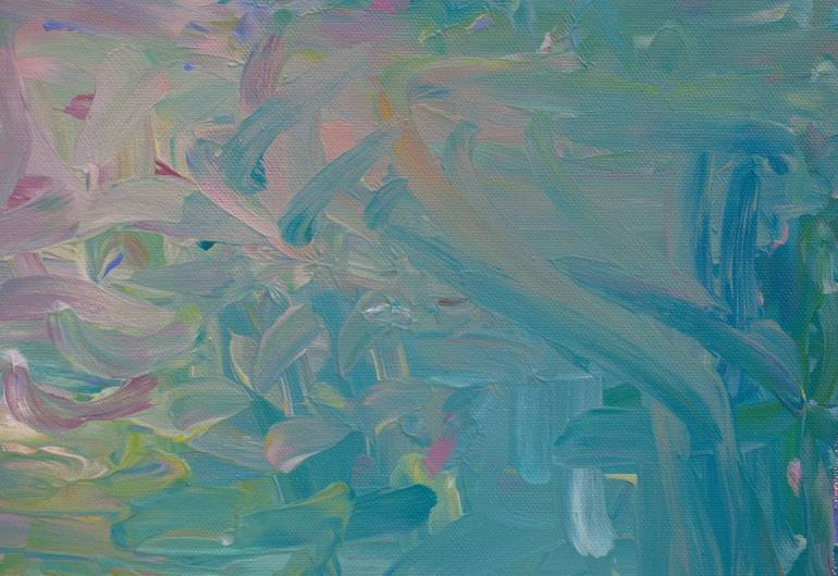 Original Impressionism Abstract Painting by Larry Coffin