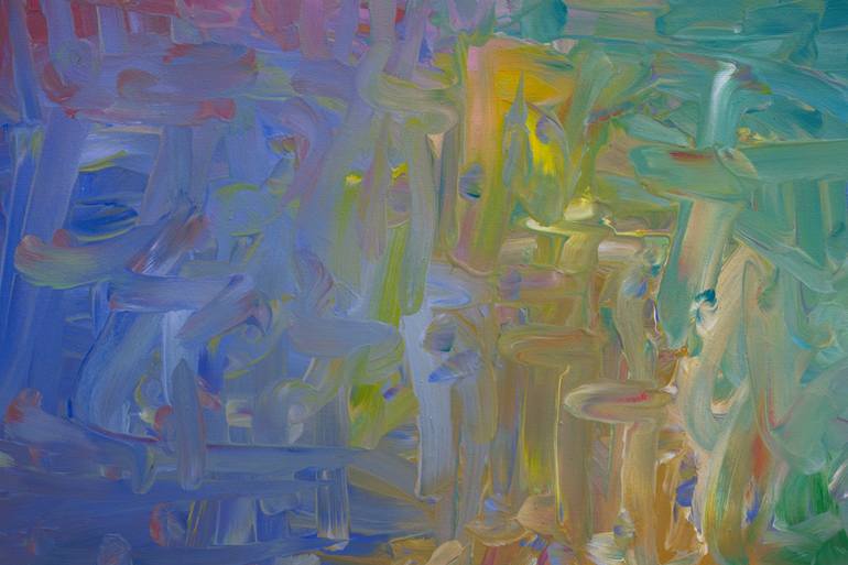 Original Impressionism Abstract Painting by Larry Coffin