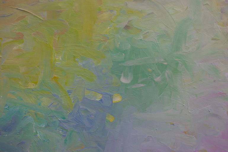 Original Impressionism Abstract Painting by Larry Coffin