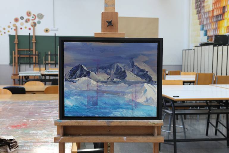 Original Expressionism Landscape Painting by Jose  Antonio Hinojos Morales