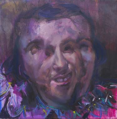 Original Abstract Expressionism Portrait Paintings by JOSE  ANTONIO HINOJOS MORALES