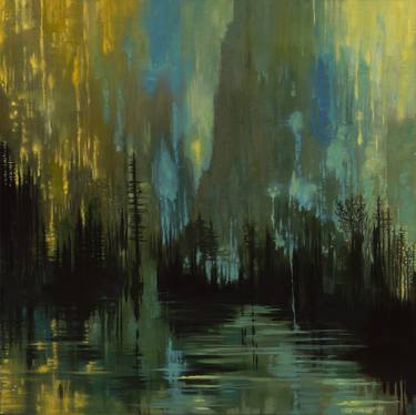 Original Abstract Landscape Paintings by Kathryn St Clair