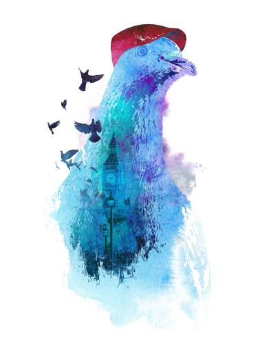 Print of Animal Mixed Media by Robert Farkas