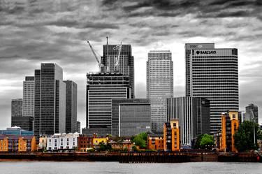 Canary Wharf London Docklands England UK thumb