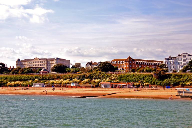Clacton On Sea Beach Essex England UK - Print