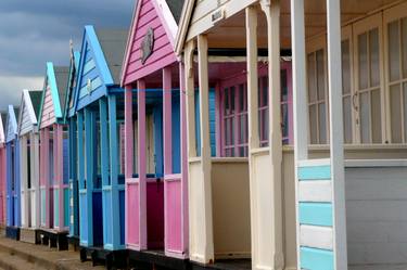 Southwold Beach Huts Suffolk England UK thumb