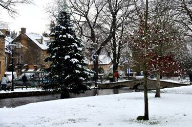 Bourton on the Water Christmas Tree Cotswolds thumb