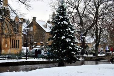 Bourton on the Water Christmas Tree Cotswolds thumb