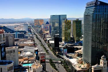 Las Vegas Strip Skyline Cityscape America USA thumb