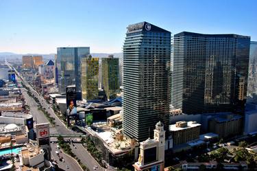 Las Vegas Strip Skyline Cityscape America USA thumb