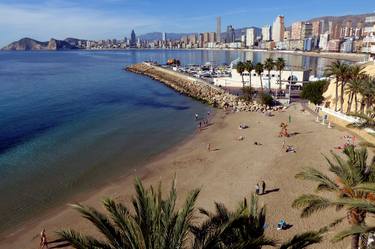 Benidorm Mal Pas Beach Costa Blanca Spain thumb