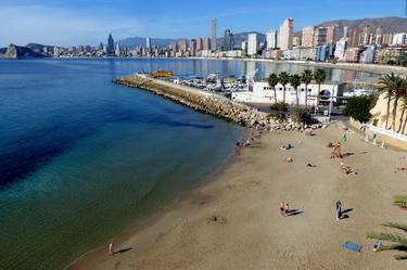 Benidorm Mal Pas Beach Costa Blanca Spain thumb