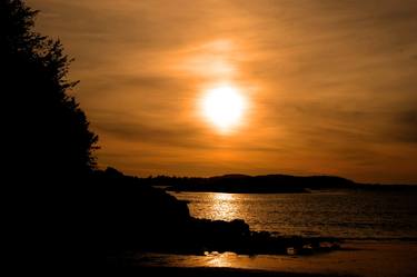 Sunset Long Beach Tofino Vancouver Island Canada thumb